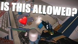 TEAMING WITH A HACKER??!?! (roblox)