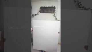 Let's go buy a canvas for the biggest commission painting #commission #painting #shorts