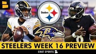 Steelers vs. Ravens Week 16 Preview: Keys To Victory & Score Prediction | Division Title On The Line