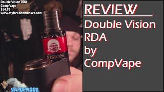 Double Vision RDA - Naked100 E-Liquid - Review!