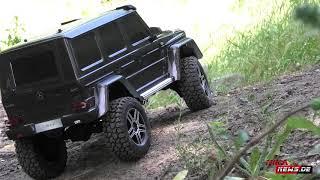 Traxxas TRX-4  Mercedes G500 - Im Gelände - Action mit RC