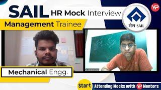 SAIL HR Mock Interview | Mechanical Engineering | Interview & GD Preparation with YourPedia