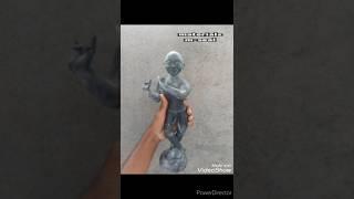 Krishna artwork paper mache and m-seal part 1 Artwork by sachin