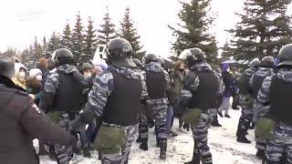 Arrests In Ufa And Samara Amid Mass Detentions Of Protesters Across Russia