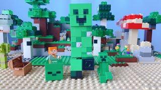 LEGO MINECRAFT: PIG & Creeper BIGFIG - SPeeD build (STOP MOTION VIDEO)