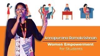 Speech on Women Empowerment for Students | ANNAPURANA RAMAKRISHNAN