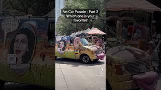 Art car parade part 3. How to decorate a car? How to paint a car? #artcar #artcarparade #cars #arts