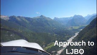 Flight to Bovec (LJBO)