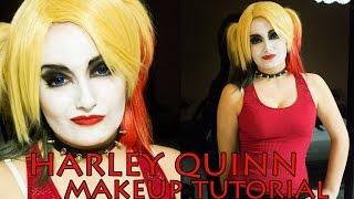 HARLEY QUINN halloween makeup tutorial cosplay by misch.axel