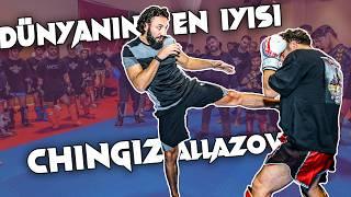 Dünyanın en iyi Kickboksörü Chingiz Allazov ile Antrenman !