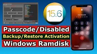 iOS15.6 Passcode Disabled windows Ramdisk Tool |Griffin Unlocker Tool for Passcode/Disabled iPhone|