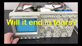 eBay Tektronix 2247A Oscilloscope - how will it end?