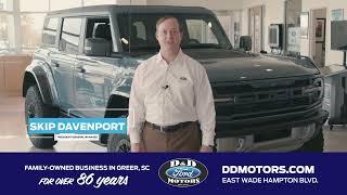 D&D Motors - February - Ford Bronco Sport APR Offer