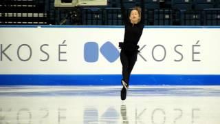 Julia Lipnitskaia, SP at practice, Junior Worlds 2012