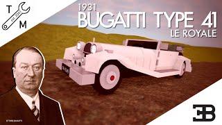 BUGATTI TYPE 41 ROYALE | 1930's French Luxury Car | Plane Crazy Showcase