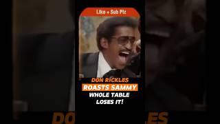 Don Rickles Roasts Sammy Davis Jr & Dean Martin Loses It! #DonRickles #SammyDavisJr #Shorts #boomers