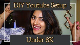 How to DIY Youtube Decor | Easy + Cheap | Easy Youtube Studio 2021 | Lekha Tamvada