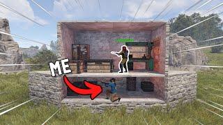 Living under a STREAMERS base in Rust...