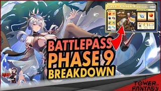 Tower of Fantasy: NEWS! NEW BATTLEPASS Phase 9 Breakdown!