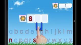 Montessori Crosswords v5 - iPad & iPhone app to learn to read and spell using phonics