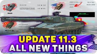 Update 11.3 changes | WoT Blitz