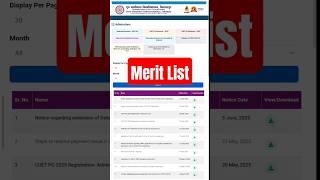 I got Admitted in GGU  merit list CUET PG 2025 #cuet #ggu #ytshorts #shortsfeed
