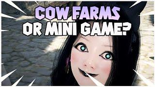 Black Desert Online - Cow Farms OR Milk Mini Game?