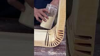 Tips Wood Bending // Ingenious Skills Curved Woodworking Craft Worker