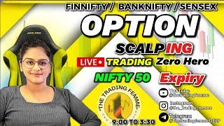 LIVE  TRADING NIFTY50  EXPIRY  ZERO HERO  31 OCT #thetradingfemme #nifty50 #banknifty #livetrading