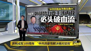 庆成立百年   习近平：中共要完成台湾和平统一 | 八点最热报 01/07/2021