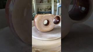  Handmade Donut Mug ️ #ceramics #pottery #donuts