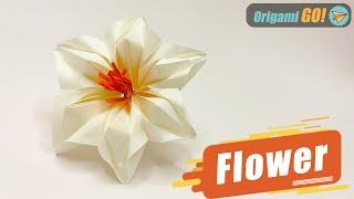 How to Make an Origami Flower | Paper Gardenia Flower Easy Tutorial #origami