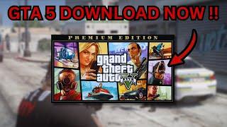 GTA 5 : HOW TO DOWNLOAD GTA 5 FOR PC ( EASY METHOD ) 