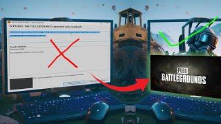 A PUBG BATTLEGROUNDS process has crashed! [Resolved]