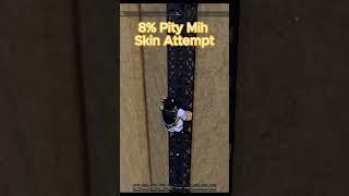 8% Pity Mih Skin Attempt #yba #roblox #trending #shorts #tiktok #viralvideo #viralshorts #jjba