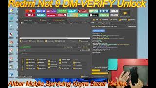 Redmi Note 9 DM-Verity Corruption Unlock Tool