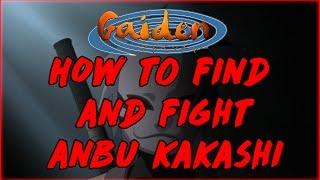 Roblox | Ninja Heroes Online Adventure | How to Find and Fight Anbu Kakashi Easy Mode | iBeMaine