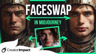 InsightFace: FACE SWAP in Midjourney (Use your own face!)