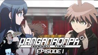 Danganronpa Abridged Episode 1 Reaction [Danganronpa Abridged Thing Reaction]