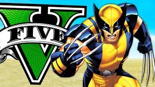 Soy WOLVERINE en GTA 5! Grand Theft Auto V - GTA V Mods