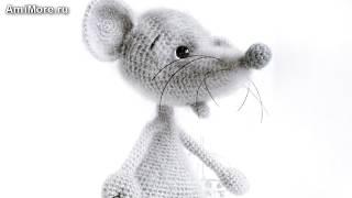 Амигуруми: схема Мышка Рути. Игрушки вязаные крючком - Free crochet patterns.