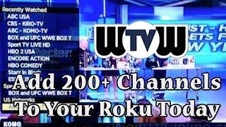 WoWtv For Roku 1, 2 and 3 LIVE TV STREAMING 200+ Channels | Nanoflix IPTV