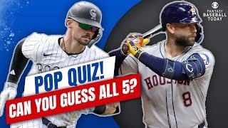 POP QUIZ! What's up with these 5 PLAYERS!? | Fantasy Baseball Advice