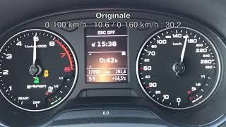 Rimappatura Audi A3 1.4 TFSI G-Tron 110cv By TopTuning Treviso