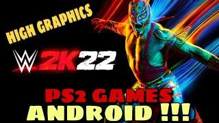 WWE 2K22 PS2 GAMES ON ANDROID !!! | HIGH GRAPHICS