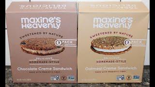 Maxine’s Heavenly Chocolate Crème Sandwich & Oatmeal Crème Sandwich Review