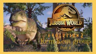 Jurassic World Evolution 2 documentaries ( Kem Kem group ) part 1