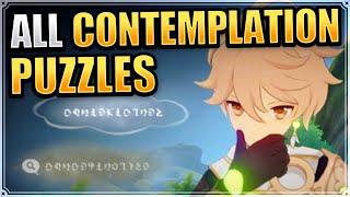 ALL Contemplation Puzzles Guide (FAST AND EASY!) Genshin Impact Sumeru 3.0 Archon Quest