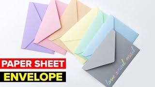 How to Make Paper Envelope | DIY Easy Paper Envelope