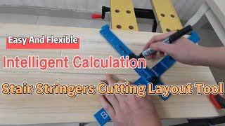 First Time Building Stairs Stringers || Just Four Steps || Stair Design Calculator